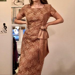 Vintage 1940-1950 party dress